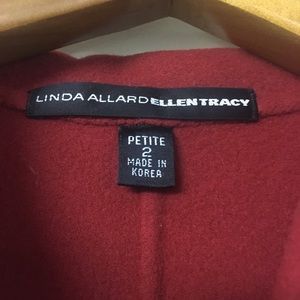 100% Red wool dress or casual jacket